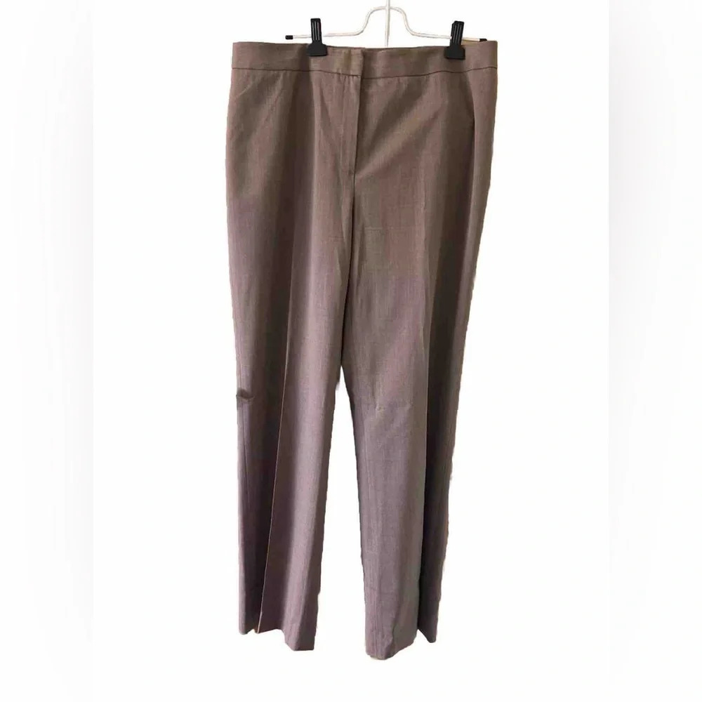 Classic Women's Straight-Leg Trousers - Brown
